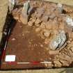 Excavation, Trench A, Post-excavation from W, Blasthill Chambered Tomb, 2009