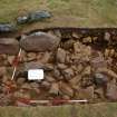 Excavation, Trench B, Post-excavation from E, Blasthill Chambered Tomb, 2009