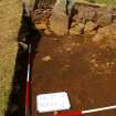 Excavation, Trench A, Post-excavation from W, Blasthill Chambered Tomb, 2009