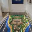 Lego model of Fort George, on exhibition at Fort George.