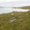 Archaeological survey, General view of site, Wreck on the Island of Fuday, Barra