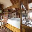 Interior view of Bedroom One on first floor of house at The Steading, Nether Blainslie.