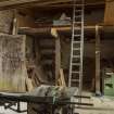 Interior view of workshop at The Steading, Nether Blainslie.