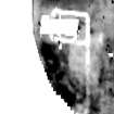 Greyscale image associated with electrical resistance survey data, Area 1, St Martin's Church, Haddington, East Lothian