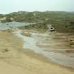 Photographic and electronic survey, Largely flooded Flint Scatter 1 seen from the N, Trump International Golf Links