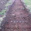 Archaeological evaluation, View of trench, Housing Development at Parks Farm, Invernesshire