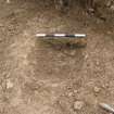 Archaeological evaluation, Detail view of trench, Housing Development at Parks Farm, Invernesshire