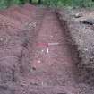 Archaeological evaluation, Trench 1 general shot, Allanbank, Duns, Scottish Borders