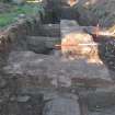 Archaeological evaluation, Trench 5, wall 015, Allanbank, Duns, Scottish Borders