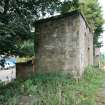 Historic building survey, External S-facing elevation, Fountainhall Station, Borders Railway Project