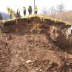 Watching brief, Showing damage to embankment 008/009, Cullochy Combing Weir, Caledonian Canal, Highland