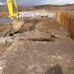 Watching brief, Working shots of the removal of cobbles, Cullochy Combing Weir, Caledonian Canal, Highland