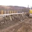 Watching brief, Working shots of the removal of cobbles, Cullochy Combing Weir, Caledonian Canal, Highland