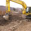 Watching brief, Working shots of levelling of the weir, Cullochy Combing Weir, Caledonian Canal, Highland