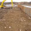 Watching brief, Working shots of levelling of the weir, Cullochy Combing Weir, Caledonian Canal, Highland