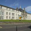 View from south-west showing former Cottage Hospital (now offices), Reid Street, Dunfermmline