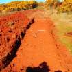 Archaeological evaluation, Trench 3 general view, Black Castle Farm, East Lothian