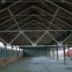 Standing Building Survey, detail of roof trusses, The Fishmarket, Newhaven Harbour, Edinburgh