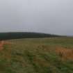 Archaeological mitigation works, Corridor created to restrict damage to Site 52, Langhope Rig Windfarm Grid Connect, near Hawick