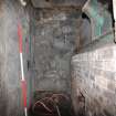 Historic building survey, Boiler house, passage alongside the coke bunker, Leith Academy Primary School, Edinburgh