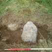 Archaeological evaluation, Slot through Structure 3- S end, Aberchalder Burn and Allt A'Choire