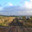 Field survey, Laight farm access route, railway, South West Scotland Renewables Project
