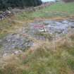 Cultural heritage assessment, Site 1, Scheduled cup and ring marked rock, Blackshaw Community Windfarm