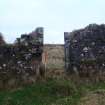 Cultural heritage assessment, Site 6a, Main farmhouse, Architectural features on S elevation, Blackshaw Community Windfarm