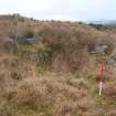 Cultural heritage assessment, Site 8, General view of quarried stone blocks on E side of quarry, Blackshaw Community Windfarm