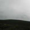 Field survey of planting areas and receptors, SM2186, Finnarts Hill enclosure, looking towards Rhins of Galloway to SW, from NE, Glen App Wind Farm, South of Ballantrae, South Ayrsh