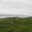 Field survey of planting areas and receptors, SM5477 site 24, looking NNW, from SSE, Glen App Wind Farm, South of Ballantrae, South Ayrsh