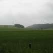 Field visit, From edge of Fyvie Castle grounds, from S towards wind farm area, Greeness Wind Farm, Aberdeenshire