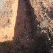 Watching brief, Plot B foundation trench, Path Brae, Kirkliston