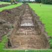 Archaeological evaluation, Trench 3 general shot, Merchiston Castle School, 294 Colinton Road, Edinburgh