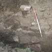 Archaeological evaluation, Trench 5 box drain, Merchiston Castle School, 294 Colinton Road, Edinburgh