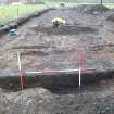 Watching brief, Roman field oven (028) section, 132kV Cable Route, Moffat Substation to Harestanes Windfarm