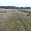 Plate 7 in geophysical survey report - Area 4 looking north towards Area 5 across drystone wall / Wade's Military Road
