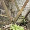 Detail of waterwheel axle of barley mill