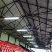 Detail of girder structure of the main stand roof.