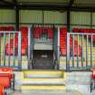 General view of the upper seating area of the main stand taken from the north.