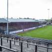 General view of the east covered terracing taken from the north. 