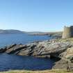 General view of Mousa broch from the S