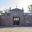 General view from the north showing courtyard at Stables, Brechin Castle.