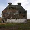 Historic building survey, W-facing elevation, distance shot, Pathbrae Maltings Building, Kirkliston