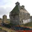 Historic building survey, N and W-facing elevations, Pathbrae Maltings Building, Kirkliston