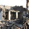 Demolition watching brief, Ground floor, brick-built support columns, Pathbrae Maltings Building, Kirkliston