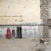 Interior, East Block, north east area, possible former plant room. Latterly a mini bus hire business, (centred at NGR: NO 41339 31289)
