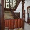 Interior.  Ground Floor.  Hallway.  Main staircase.