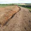 Watching brief, Access road looking SE from site 25, Phase 2 and 3, Penmanshiel Wind Farm, Scottish Borders, Scottish Borders