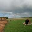 Watching brief, Working shots, Site 16 – soil storage and substation area, Phase 2 and 3, Penmanshiel Wind Farm, Scottish Borders, Scottish Borders